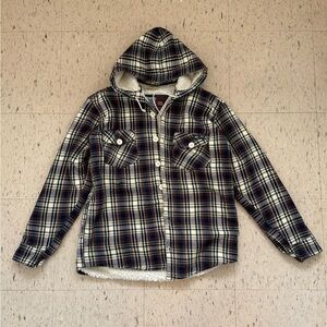 Nike Multicolor Plaid Button-Up jacket